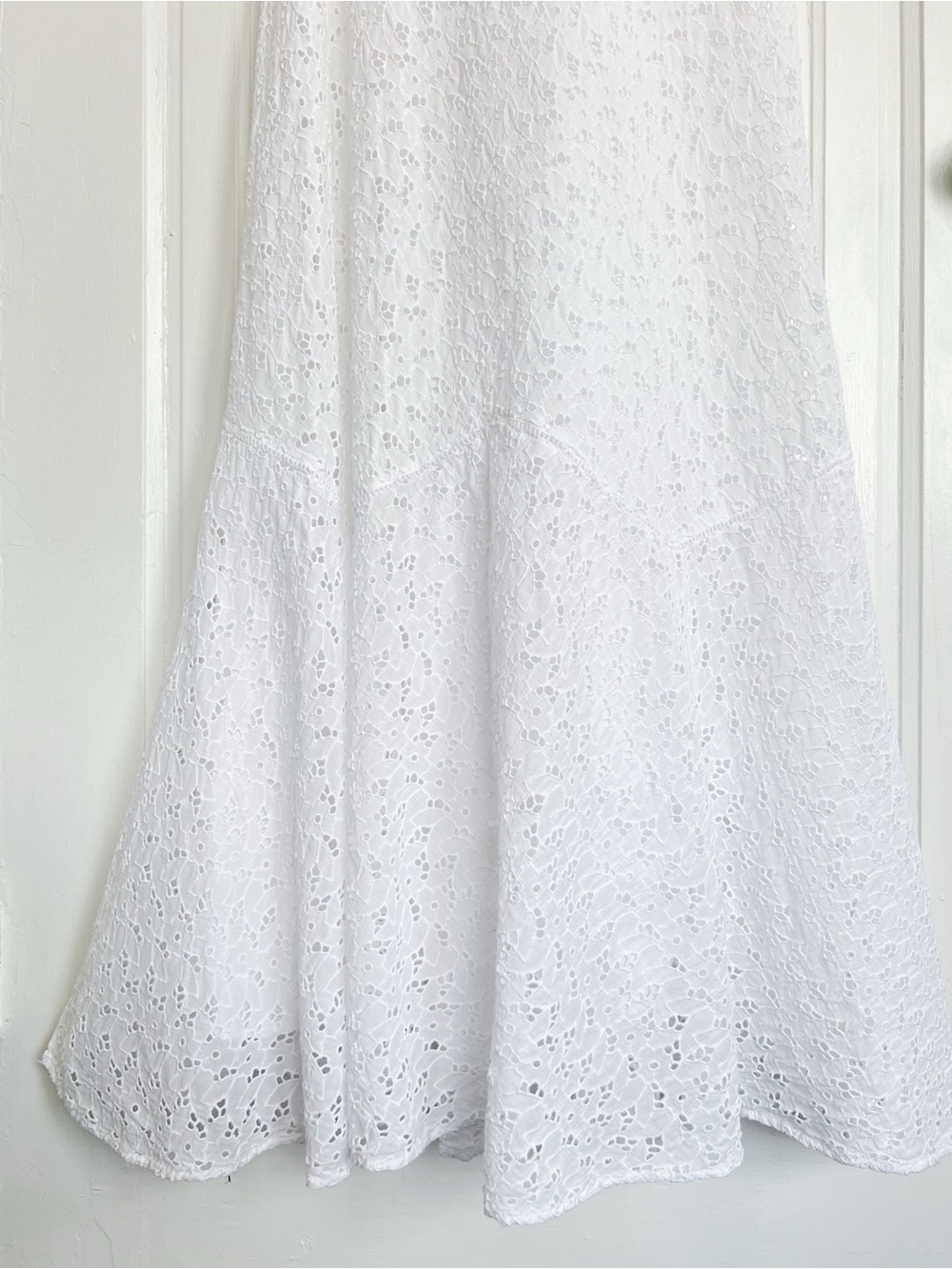 Polo Ralph Lauren • Embroidered Eyelet Cotton Dress white broderie anglaise - Picture 7 of 15